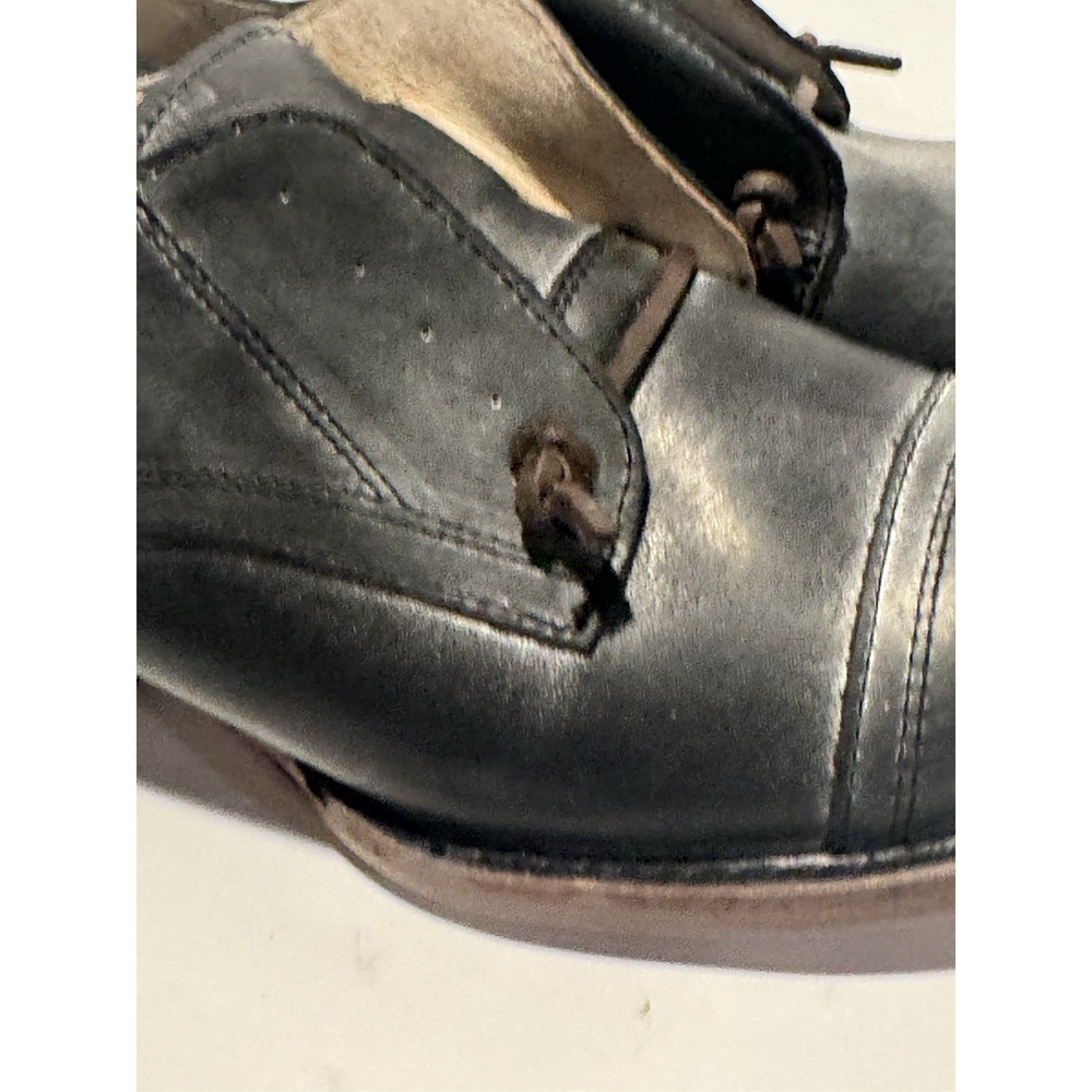 Freebird Mabel Black Leather Oxfords Womens sz 9 - Picture 6 of 9